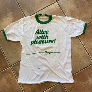 Newport Cigarette “Alive with Pleasure” T-Shirt